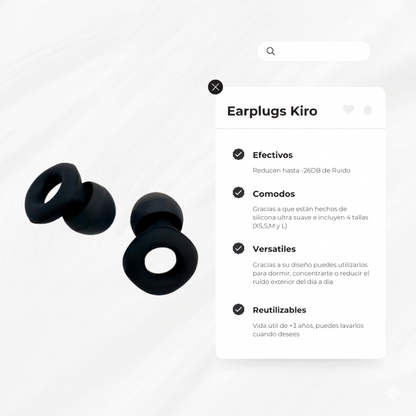 Earplugs Kiro