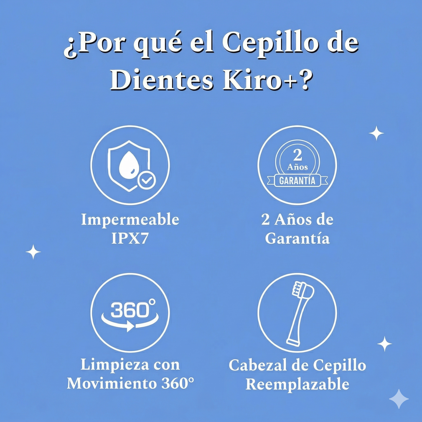 Cepillo eléctrico Kiro